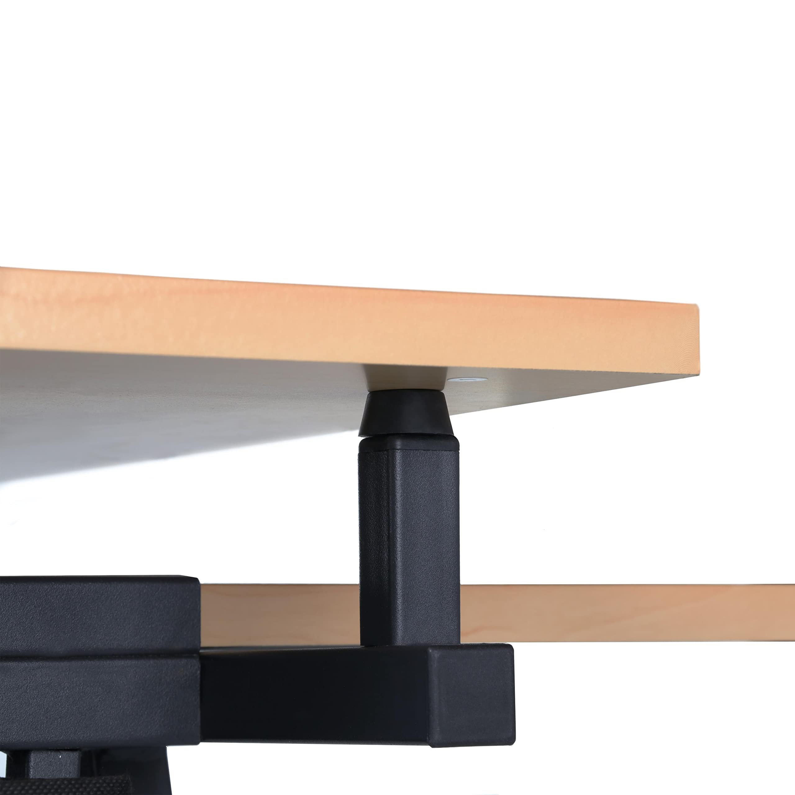 Abician Table à Dessin Inclinable avec Tabouret Bureau pour Dessinateur Réglable en Hauteur avec Rallonge Rétractable Compartiments à Crayons Table d’architecte Couleur Bois