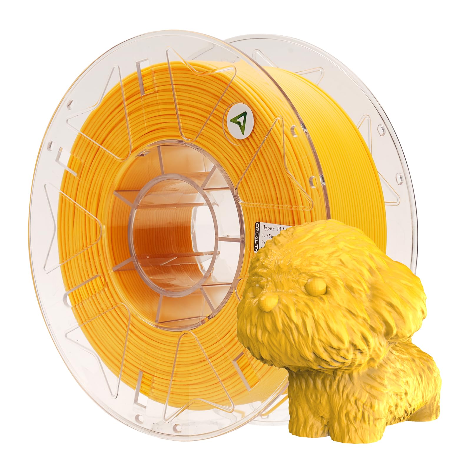 Creality Hyper RFID PLA Filament 1KG, Golden Yellow, 1-Pack