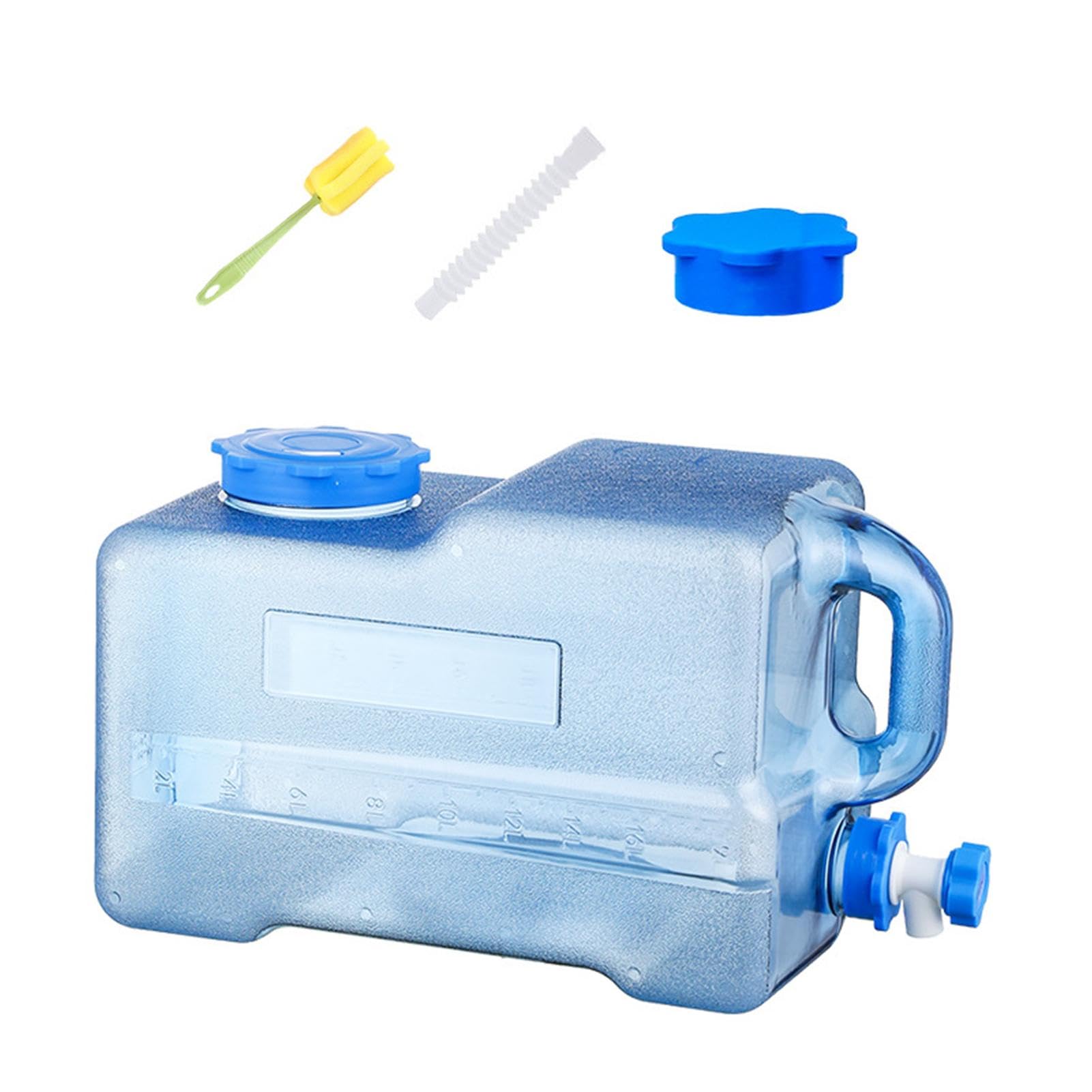 Tanica Per Acqua Da Campeggio 5-22L - Con Rubinetto, In Plastica PC, Per Escursioni E Camper