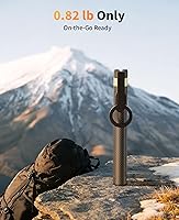 Vista 7 de Trípode magnético de 65 pulgadas para iPhone, trípode para selfie stick con control remoto, giratorio de 360°, soporte de teléfono extensible