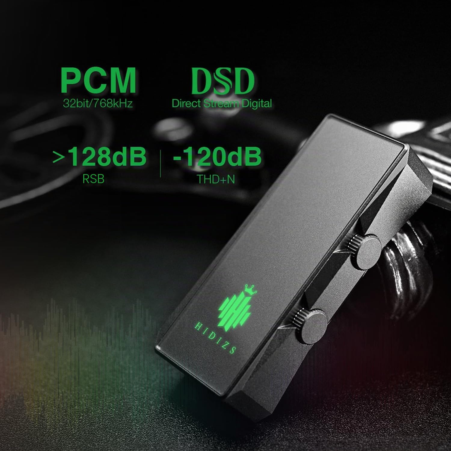 Hidizs S9 Pro Plus Martha DAC Dongle USB C, amplificateur DAC portable, BAL 4,4 mm, SE 3,5 mm, contrôle du volume, 6 options de filtres, compatible Windows/Mac/Android/iOS, Bleu