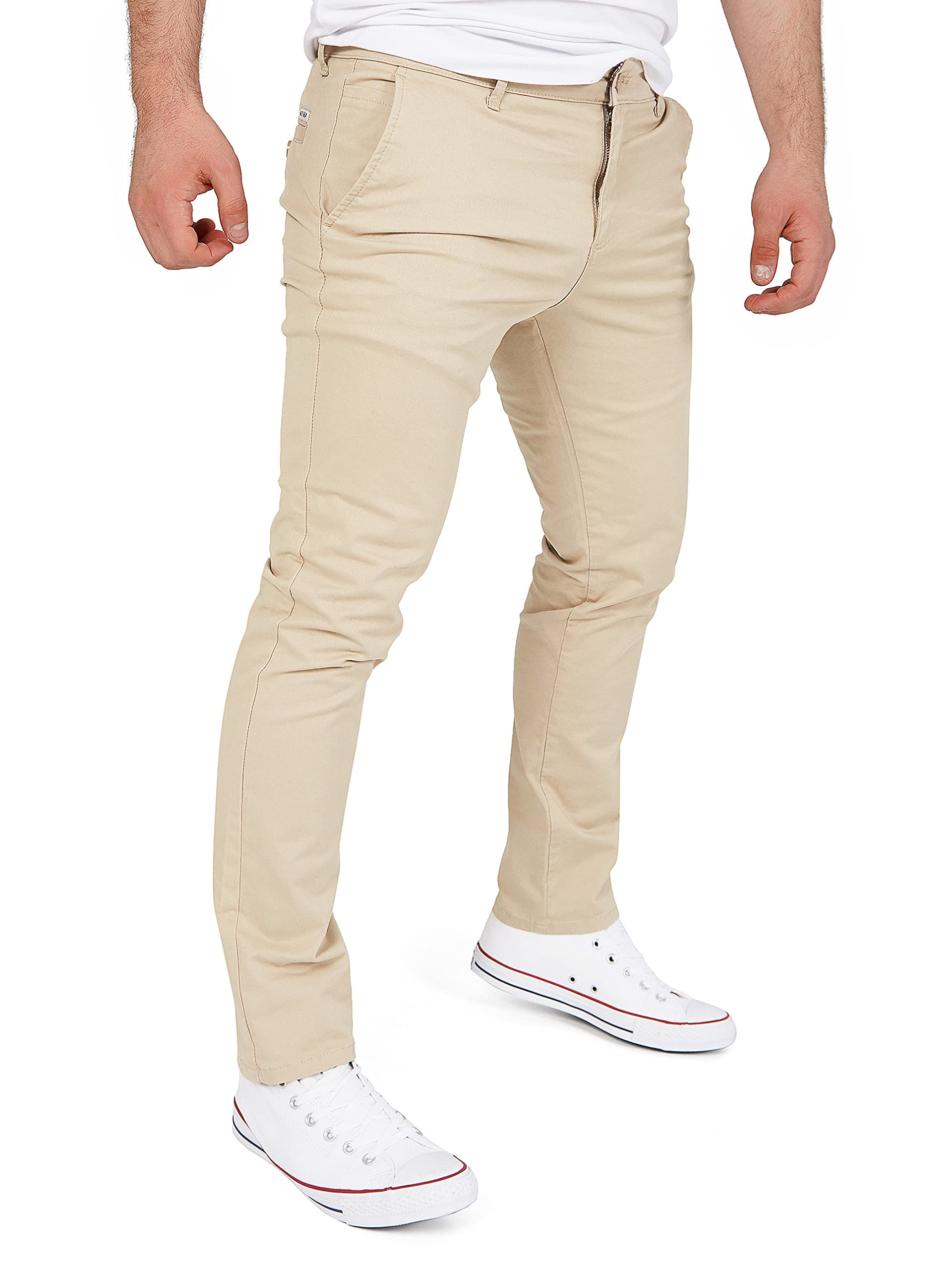 WOTEGA Herren Chino Hose Glenn - Baumwoll Chinohose Mit Stretch