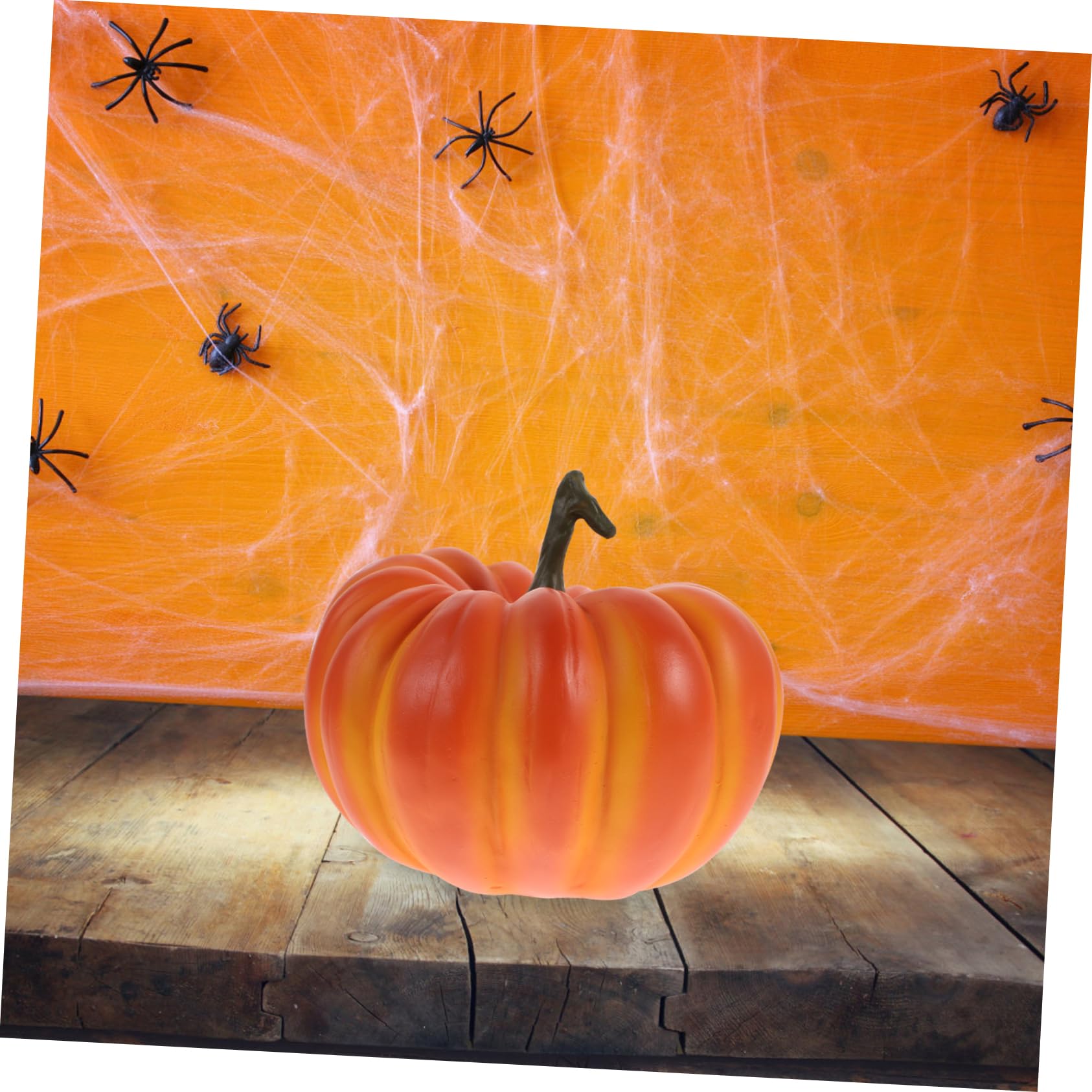 TOPBATHY Ornamenti Di Zucca Piccola Zucca Zucche Autunnali Statua Da Tavolo Di Zucca Sinistro Zucche Artificiali Zucca Autunnale Zucche Decorazione Di Halloween Falso Ups A Forma Di Orange