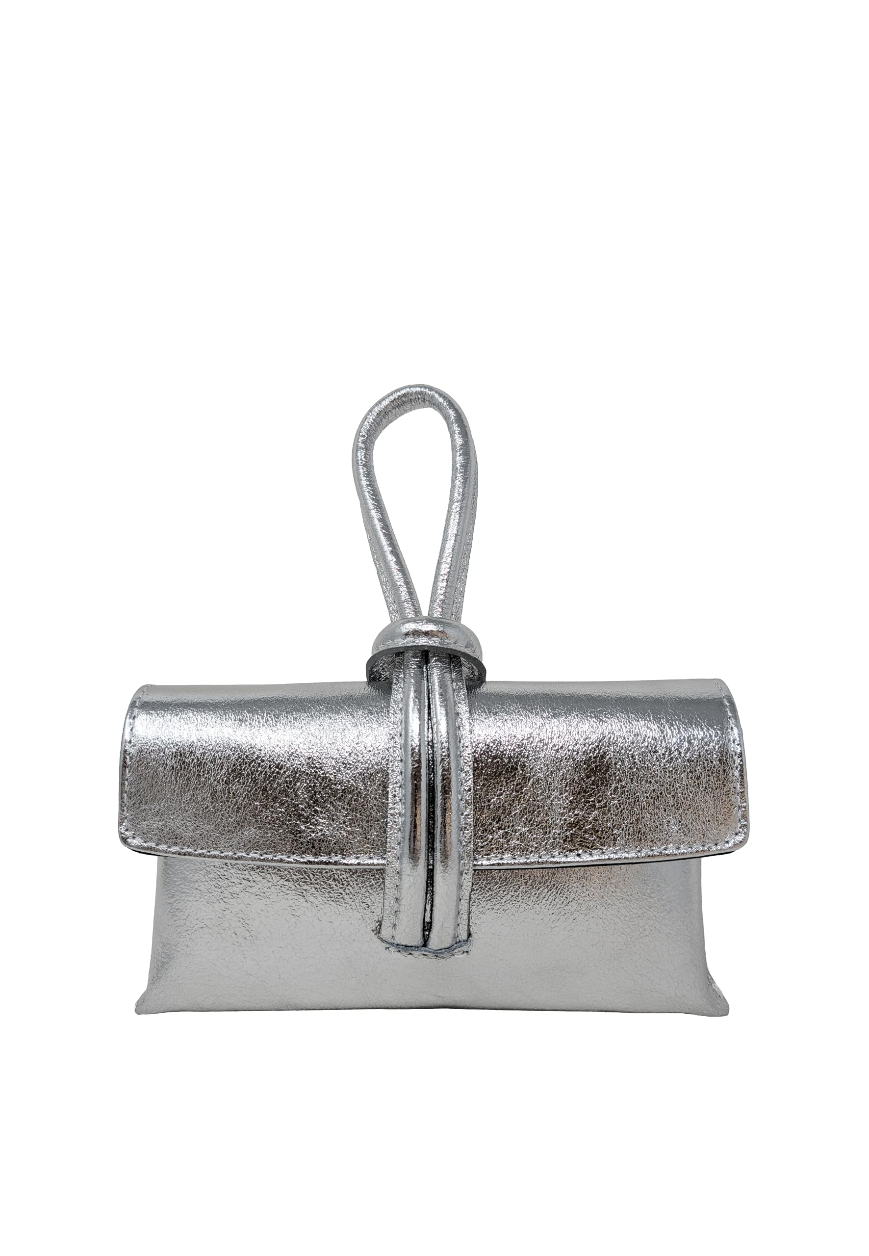 Chicca Borse Borsetta Pochette da Donna in Pelle Dollaro