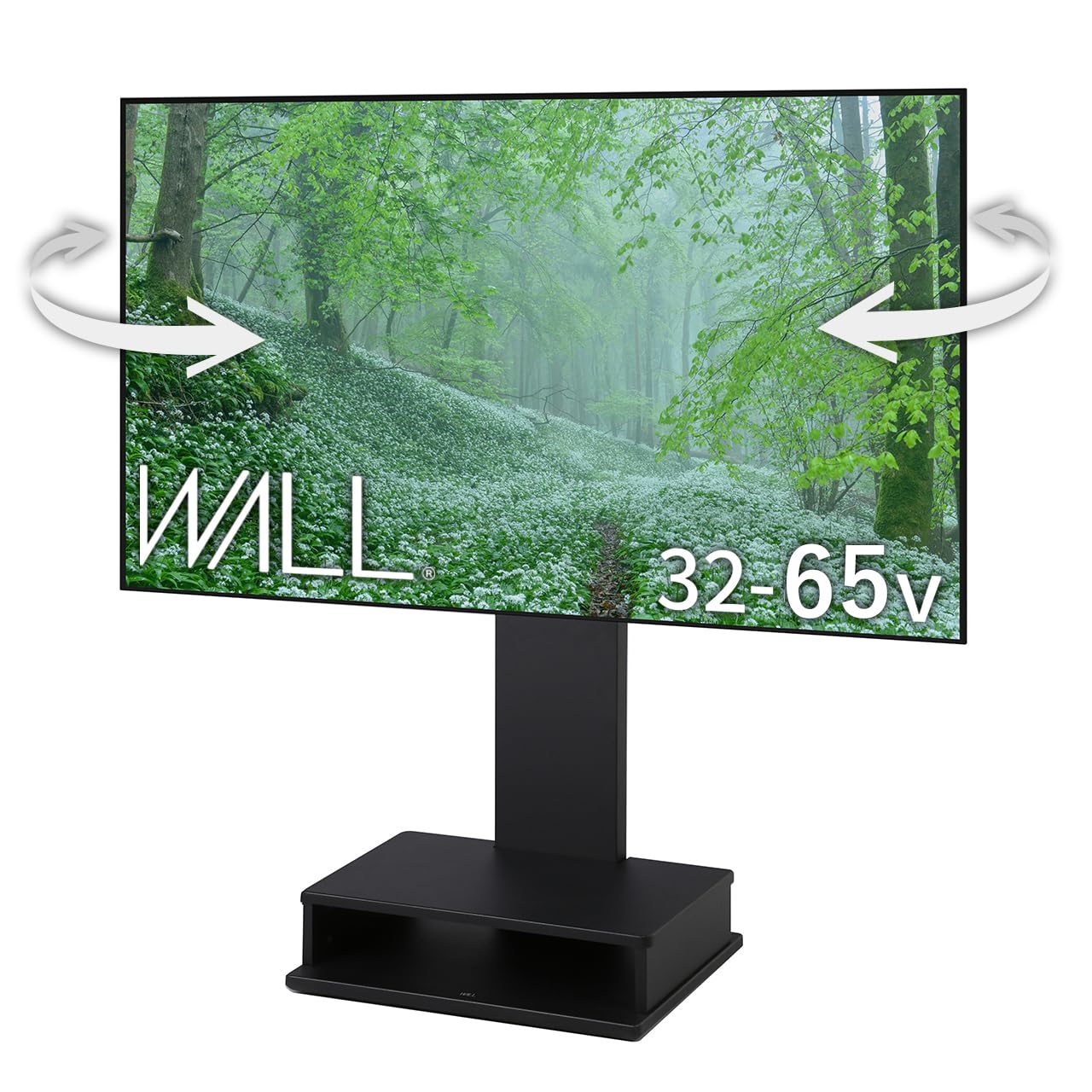 WALL 【隠せる収納】 B1 BOX テレビスタンド 収納付き 隠しキャスター