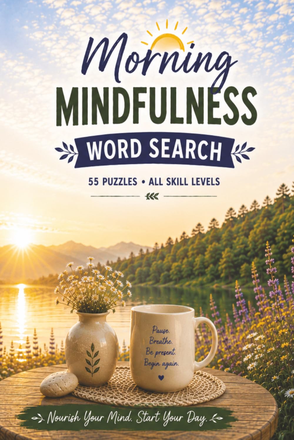Morning Mindfulness Word Search: 55 Calming Puzzles to Start Your Day with Peace, Clarity and Presence