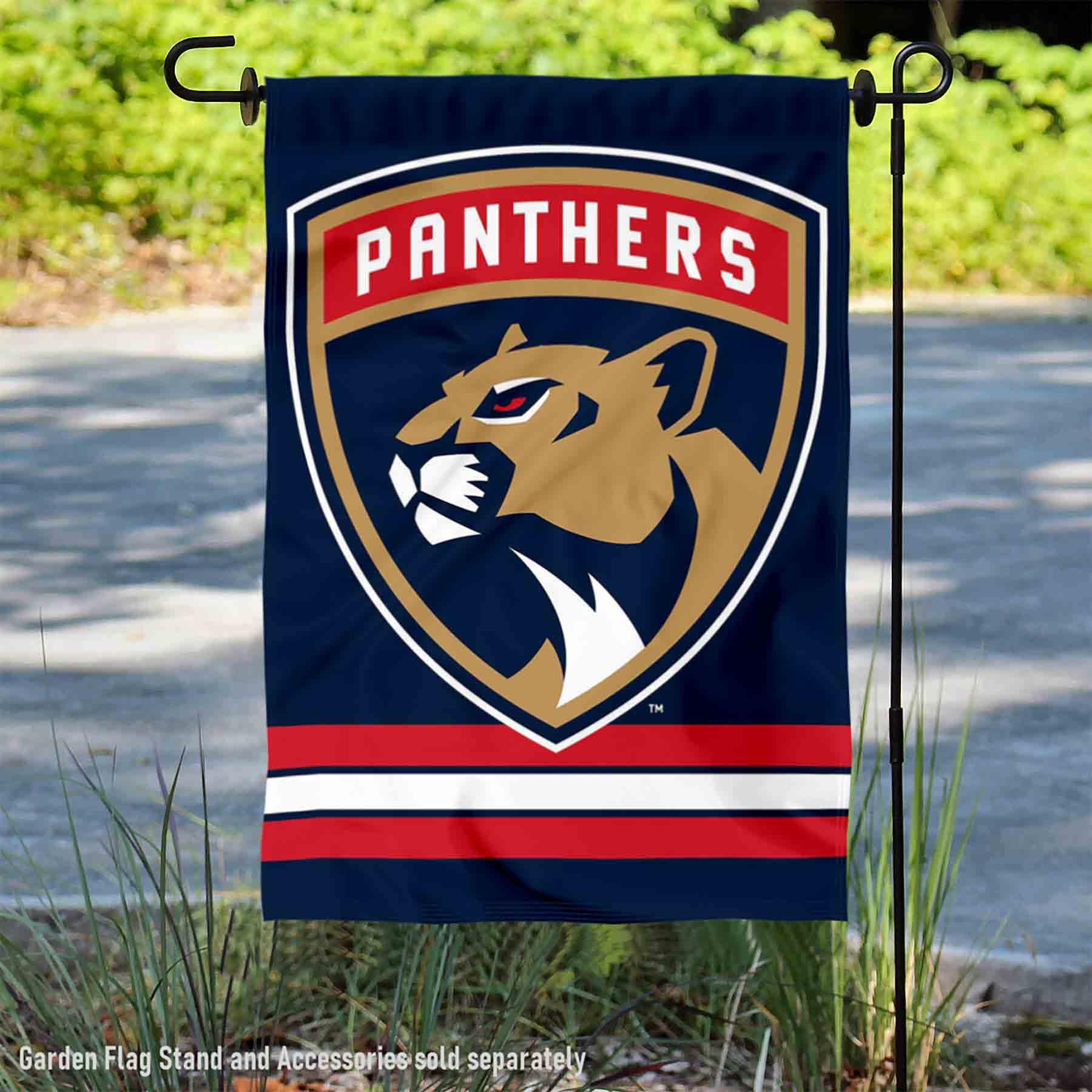 WinCraft Florida Panthers Double Sided Garden Flag