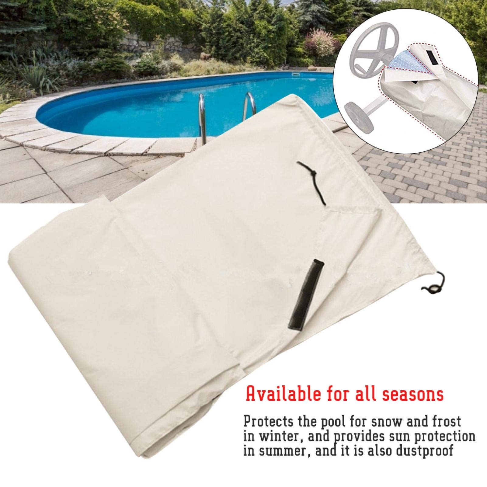 Kuuleyn Pool Roll Cover, Swimming Pool Cover - Image 3