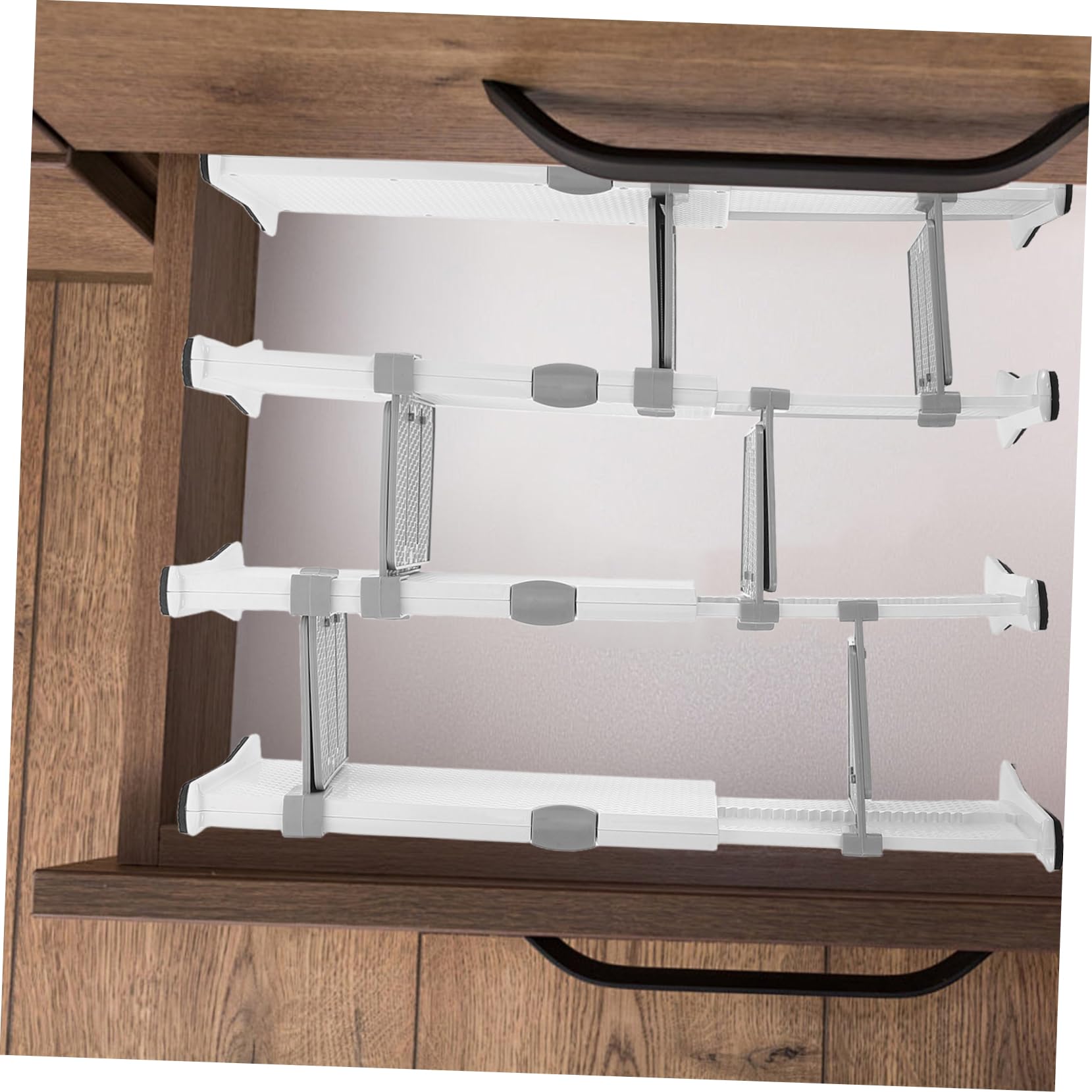 Homoyoyo Divisores De Ajustables Organizador De Almacenamiento Diy Para Ropa Cubiertos Cocina Baño Dormitorio Oficina Divisor