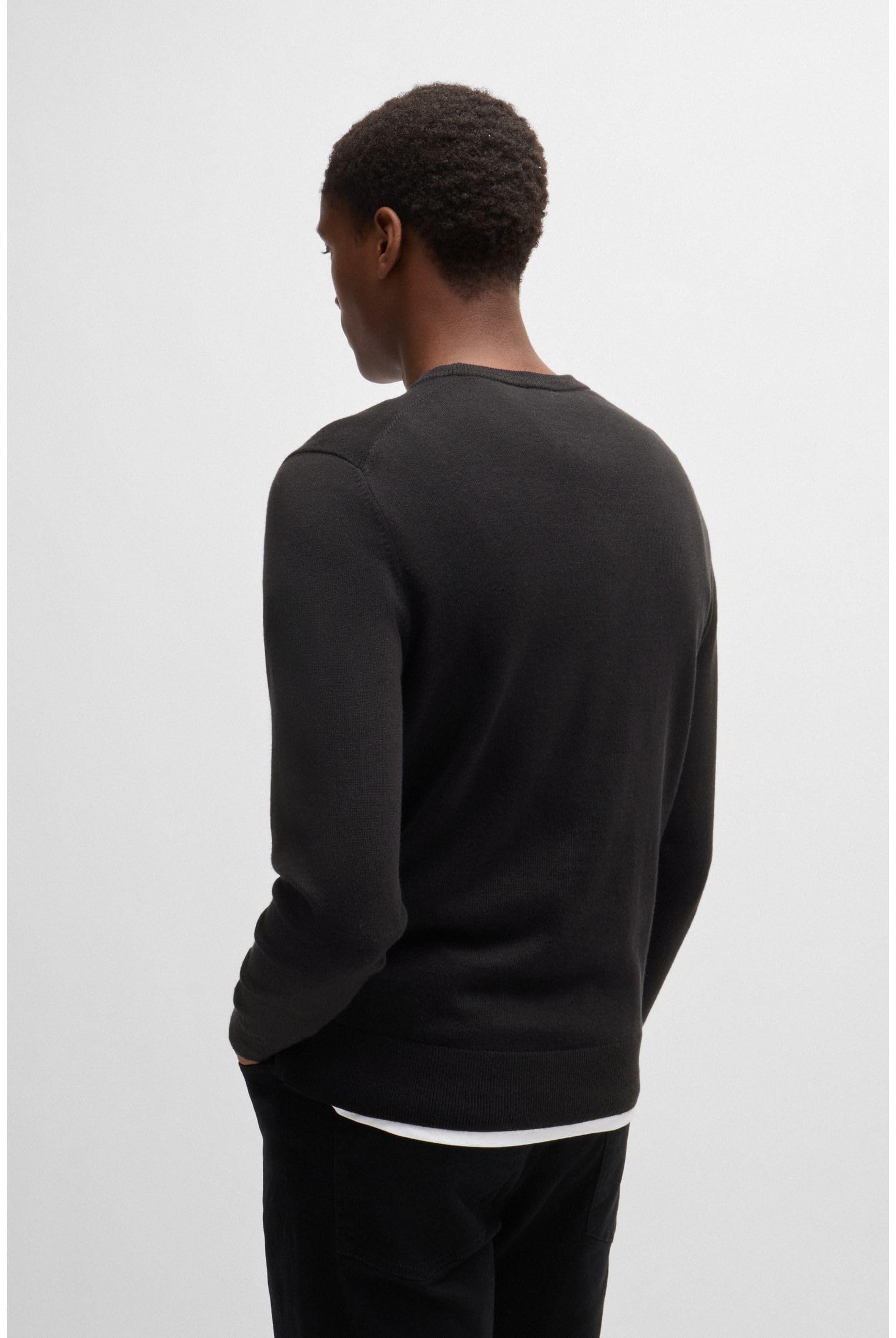 Boss Uomo Maglione A Girocollo Cotone 50527583