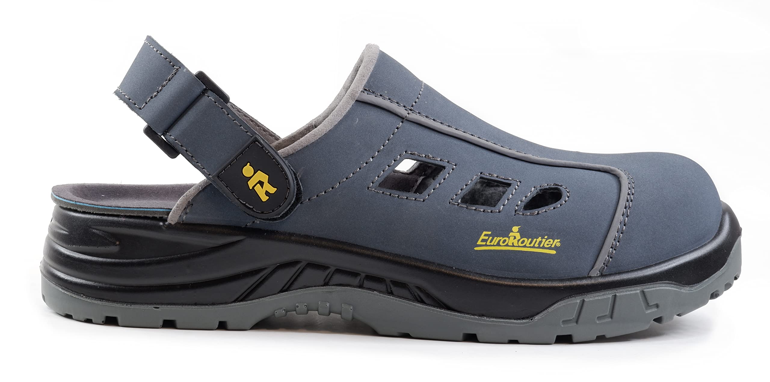 EuroRoutier Fresh Avio Sabots Chaussures de Sécurité Cuir Certifié SB A E FO SRC