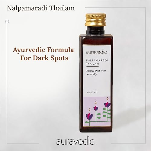 Miniatura 2 de Auravedic Nalpamaradi Thailam Face Oil  Ayurvedic Massage Oil  Helps Revive Dull Skin & Reduce Facial Lines  Natural Moisturization with Vetiver &