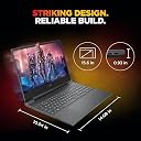 HP Victus, AMD Ryzen 7 7445HS, 4GB RTX 2050, 16GB DDR5(Upgradable) 512GB SSD, FHD, 144Hz, 300 nits, IPS, 15.6''/39.6cm, Win11, M365* Office24, Mica Silver, 2.29kg, fb3123AX, Backlit, Gaming Laptop gallery image