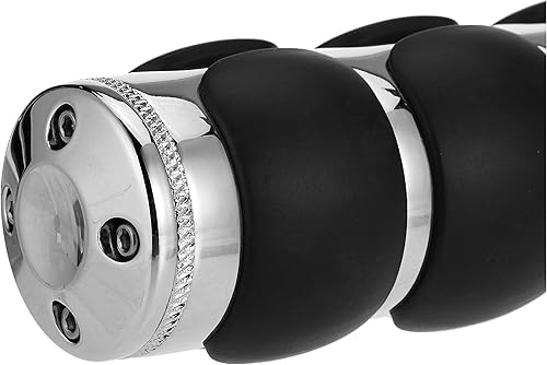 Miniatura 4 de Kuryakyn 6241 Empuñaduras de manillar ISO Premium para acelerador y embrague ajuste universal para motocicletas con barras de 78" de diámetro,