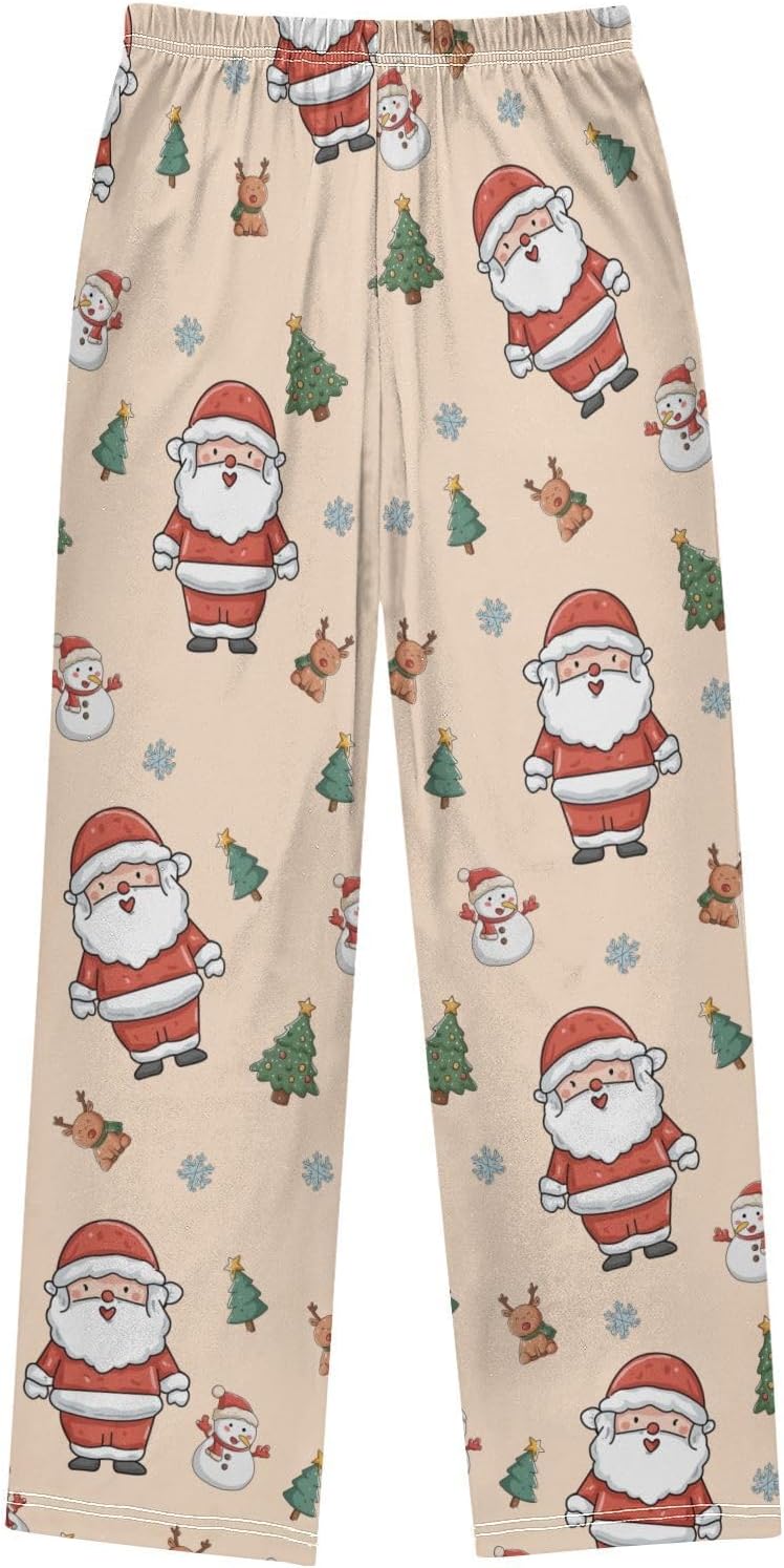 Pajama Pant Lounge Pajama Bottoms Elastic Waistband Sleepwear PJs Sleep Pants - Image 4