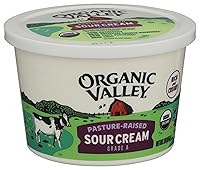 Vista 6 de Organic Valley Crema agria orgánica regular, 16 onzas