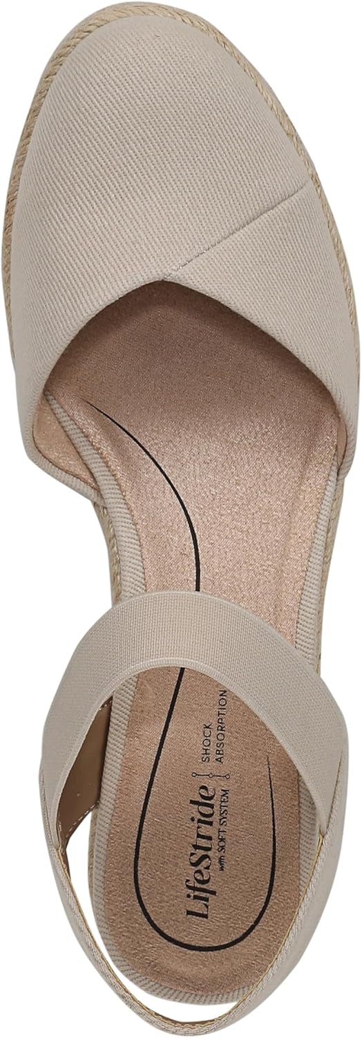 LifeStride Womens Kimmie Wedge Espadrilles - Image 5