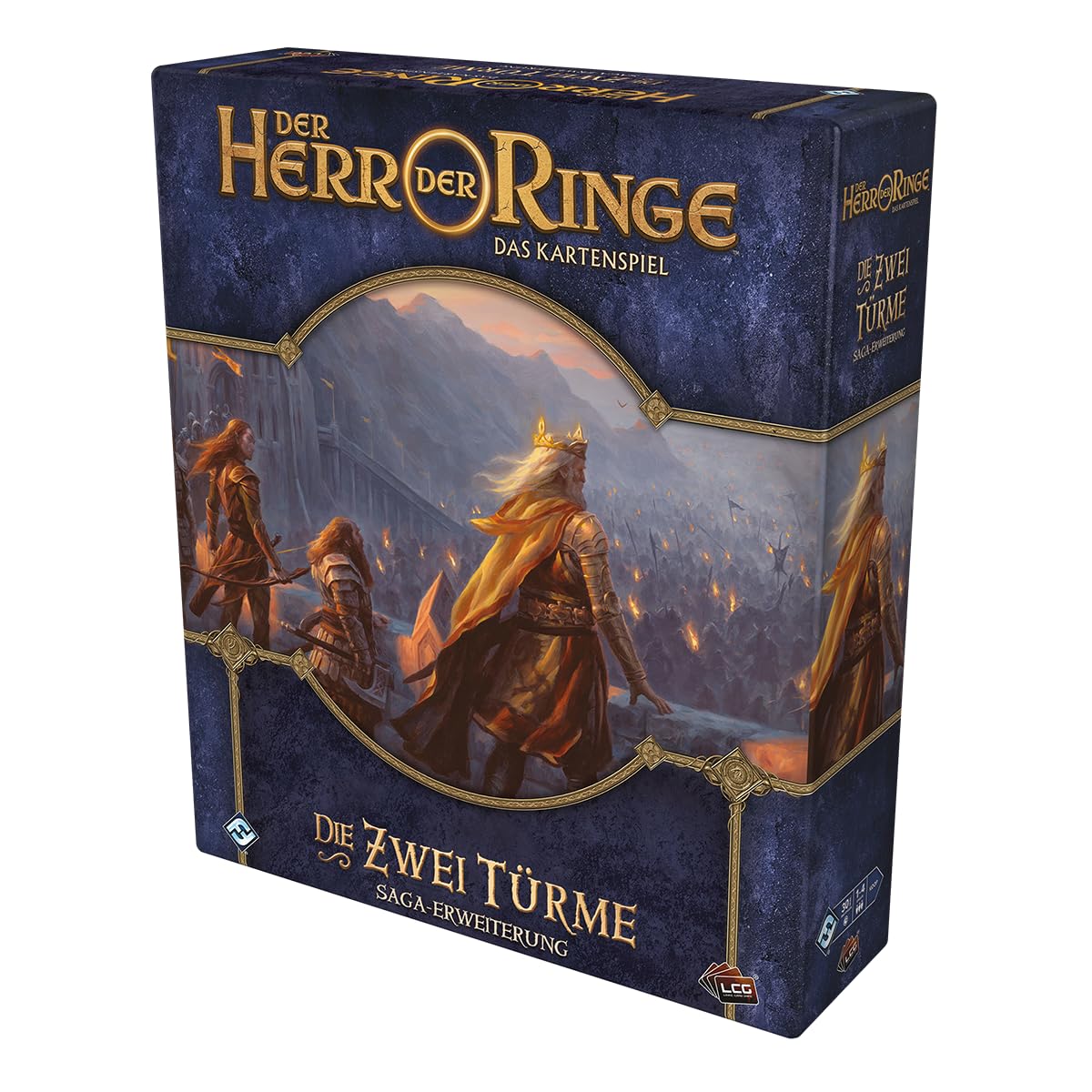 Asmodee, Der Herr der Ringe: Das Kartenspiel – Die Zwei Türme, Deutsch
