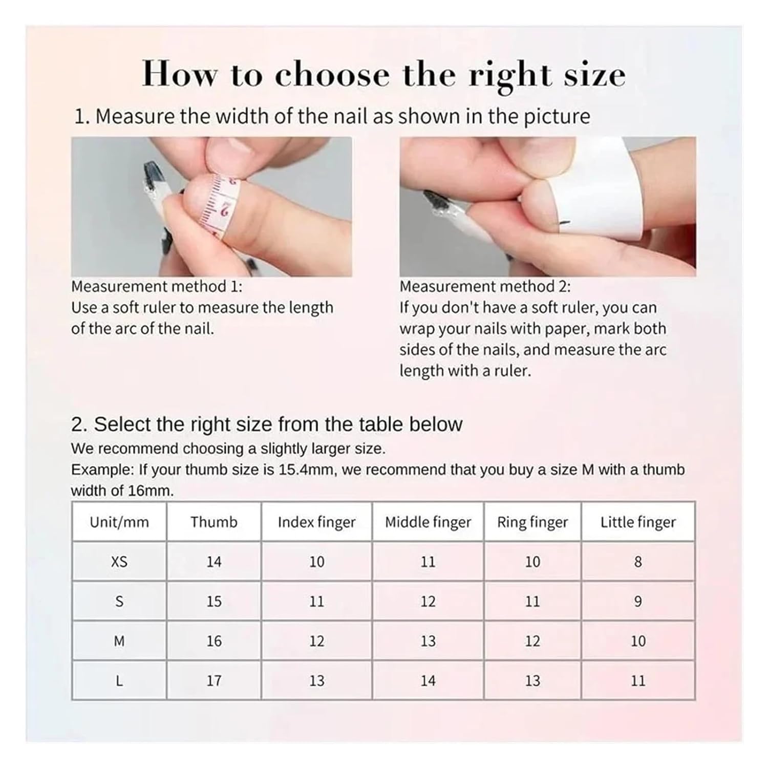 10pcs Handmade Almond Press On Nails Wearable Full Cover False Nail Patch Ins Simple Fake Nail Tips(386M)