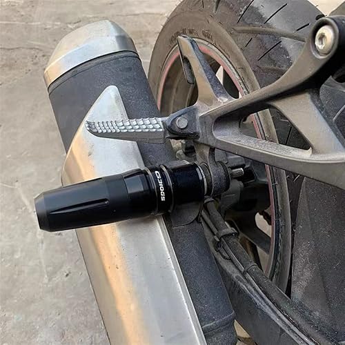 Miniatura 2 de Protector de escape de motocicleta deslizadores CNC protección contra caídas almohadilla anti choque para BMW G310R G310GS G 310 GS R 2017 2019 2020