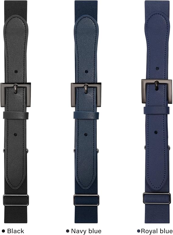 Boy Belt for Kid Baseball Softball Adjustable Fastpitch Elastic Youth Belt