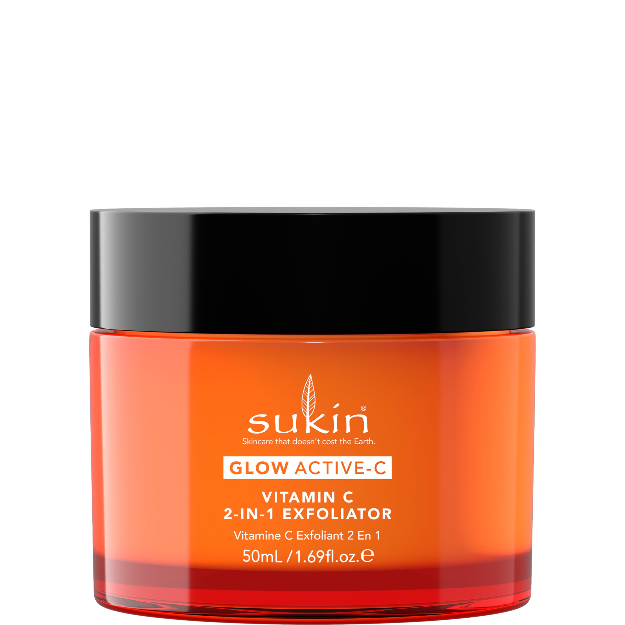 Sukin - Glow Active-C - Vitamin C 2 in 1 - Renewing with AHA - Sulphate and Paraben Free - Skin Care, Facial, Care, 50ml
