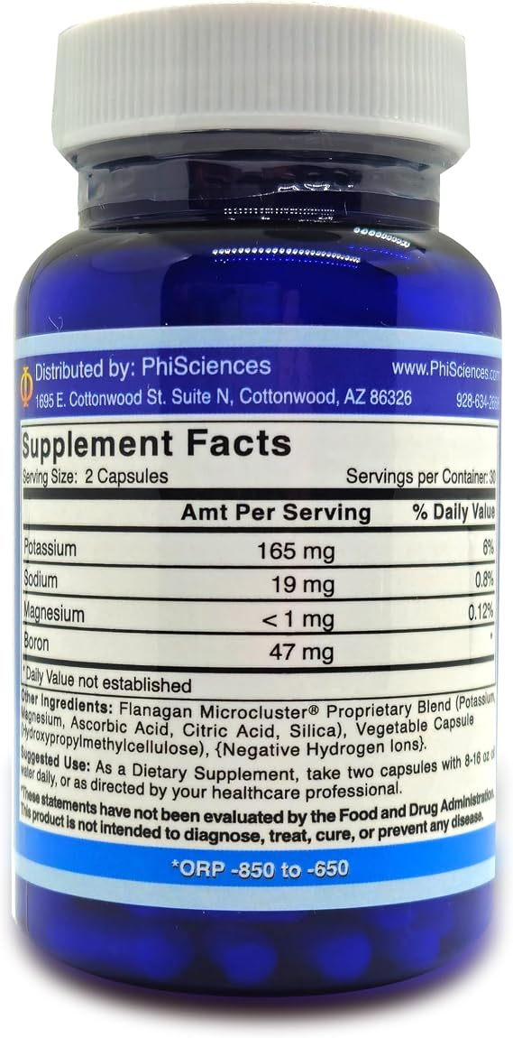MegaHydrate 60 capsules - Dr Patrick Flanagan by Phi Sciences