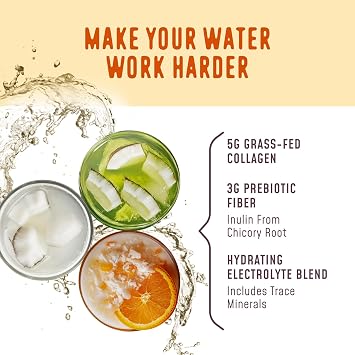 FlavCity Anytime Essential Coconut Variety Pack - Powder Drink Mix Packets with Collagen & Coconut Water - Water Flavoring Packets in 3 Flavors - Collagen, Fiber & Electrolytes (30 Stick Packs)