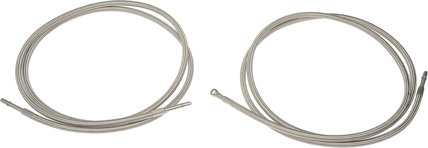Dorman 819-846 Flexible Stainless Steel Braided Fuel Line Compatible with Select Chevrolet/GMC Models (OE FIX)