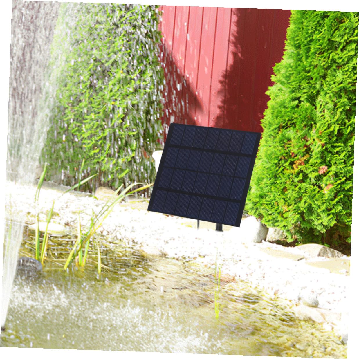 Sosoport Ossigenatore Per Laghetto Solare Pompa Per Laghetto Alimentata Energia Solare Raccordo Per Aumento Ossigeno Pompa Per Piscina