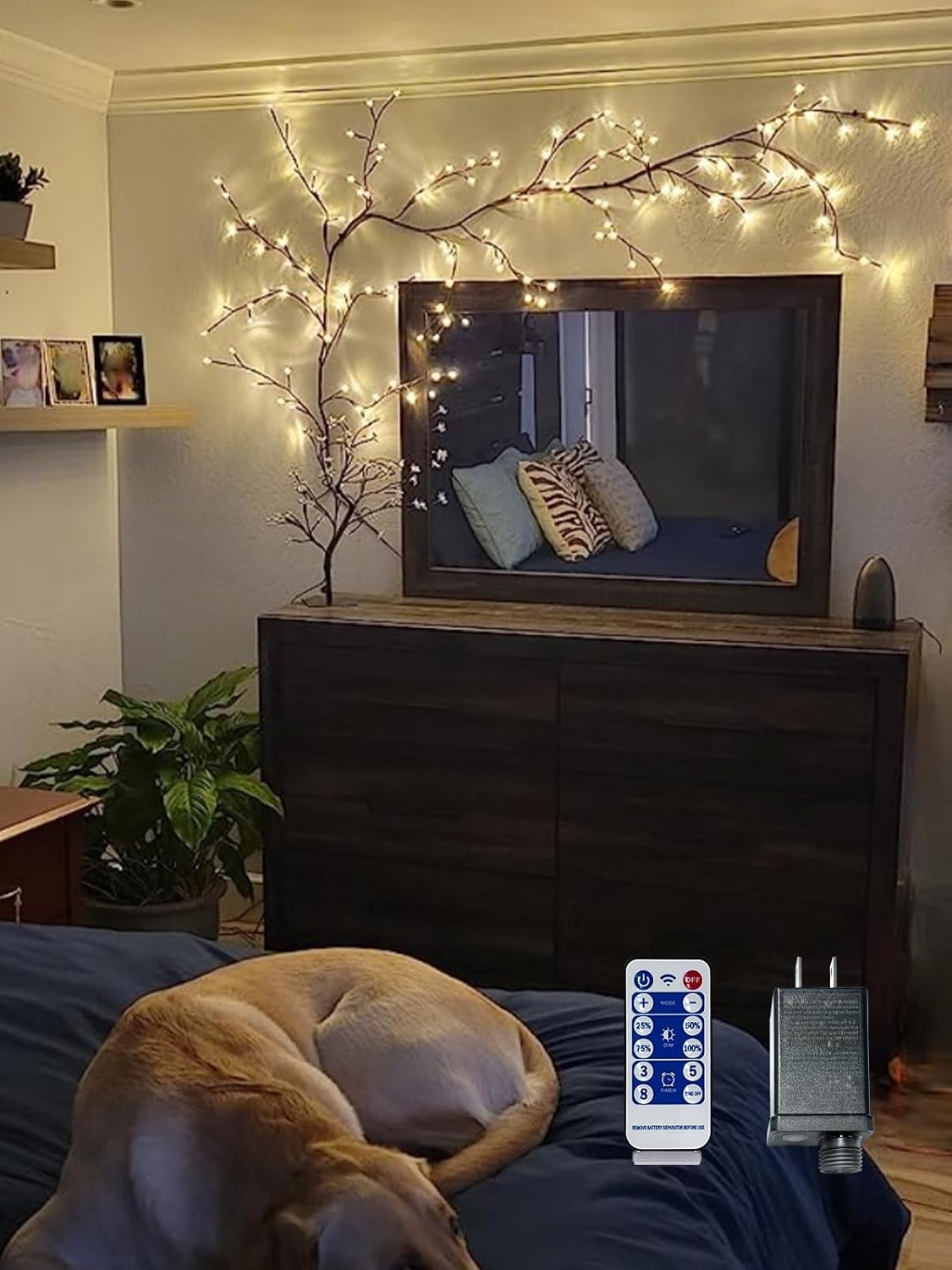 Transform Your Space: Review of the Lighted Willow Vine with Remote Control for Enchanted Holiday Decor