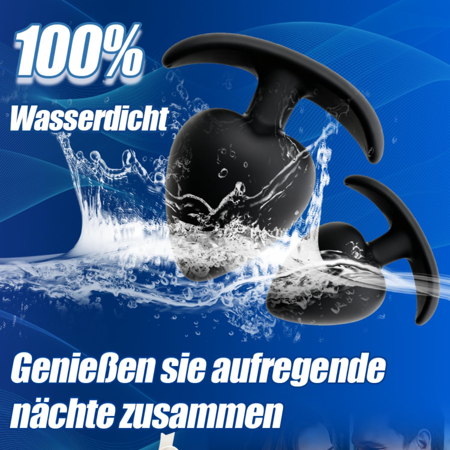 Butt Plug Anale Silicone Spina Anale Set Dildo Massaggio alla Prostata, Punto G e Masturbazione Plug Dilatatore Anale per Donne e Uomini