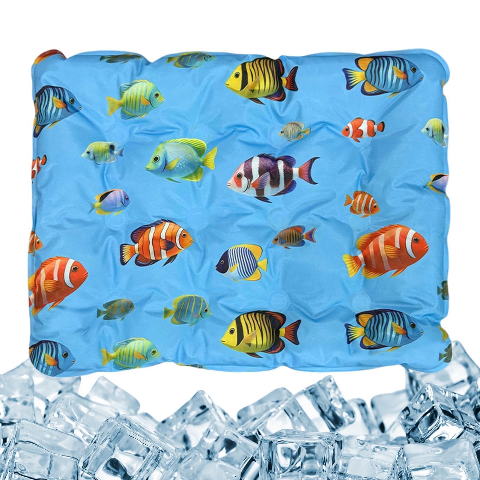 Alfombrilla de refrigeración para perros, transpirable, impermeable, para gatos | Manta refrescante para perros, gatitos, verano, interior, hogar, patio, coche, viaje