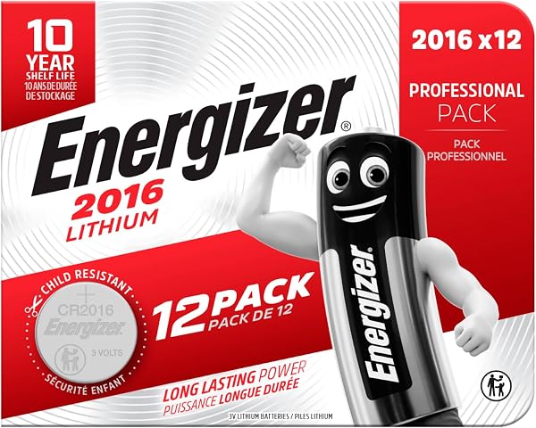 Energizer Lithium Batteries CR2032 3V Lithium Button Long Lasting Maximum Performance for Small Devices Watches Remote Controls and Thermometers – 1 Blister Pack of 6 Batteries - 5