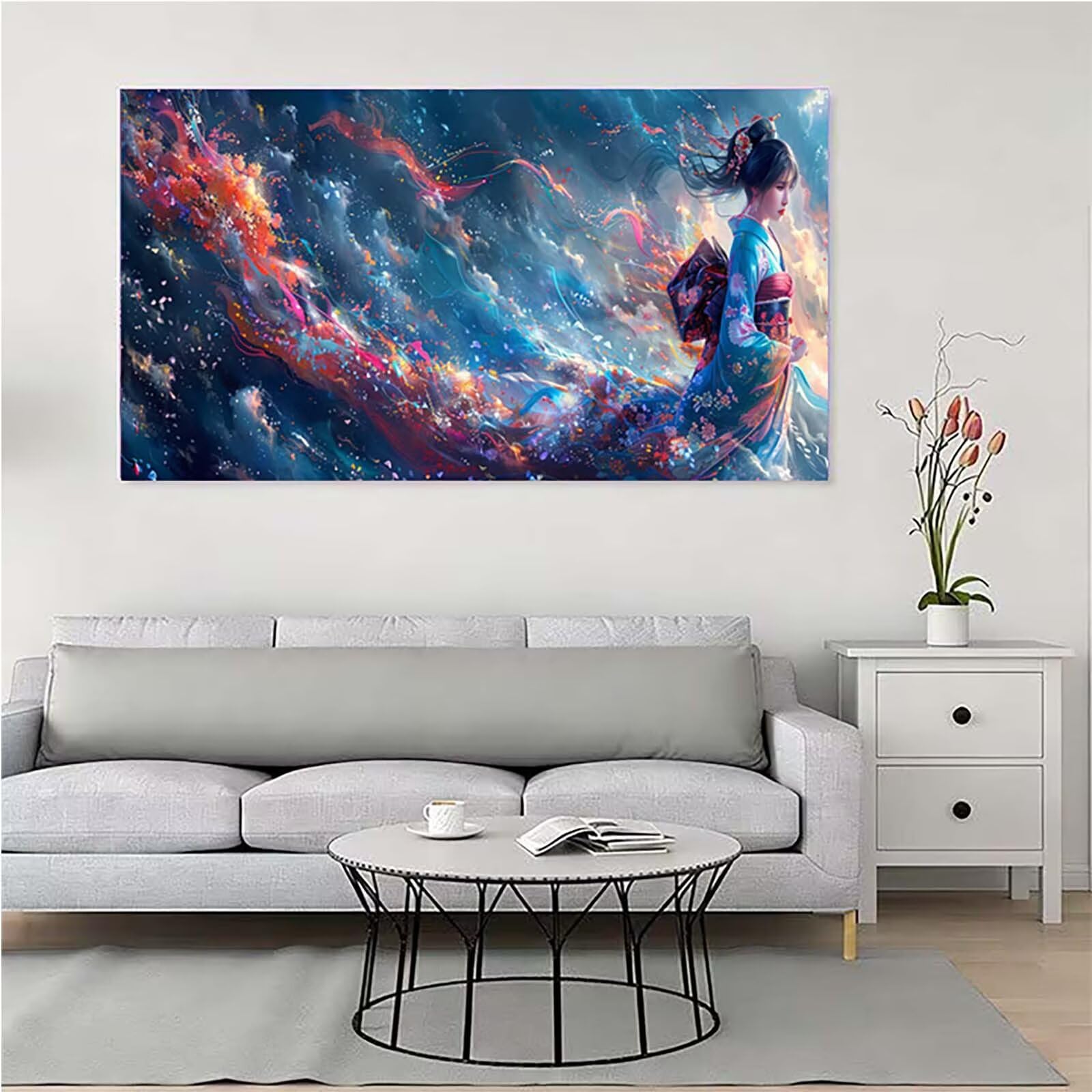 Damskie diamentowe malowanie duże 60x120cm, 5D DIY diamentowe malowanie 2