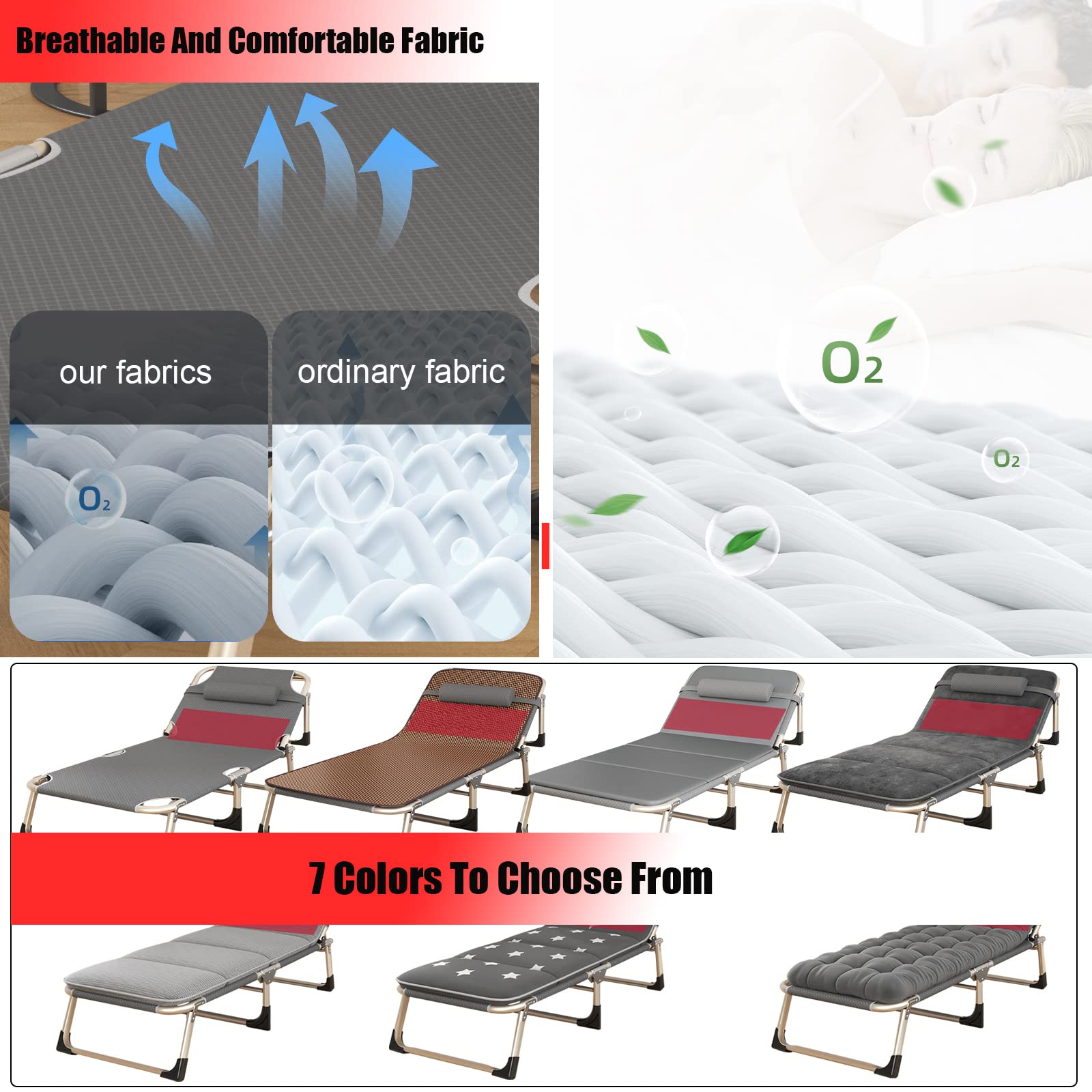 Sillón de gravedad cero, sillón reclinable de gravedad cero, sillón reclinable para césped, sillón reclinable portátil plegable con cojín desmontable, sillón reclinable para patio para interiores y