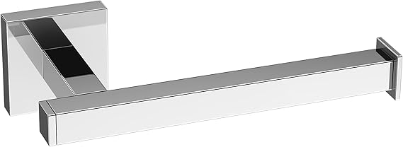Modern Luxe Square Toilet Roll Holder