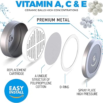 Shower filter set