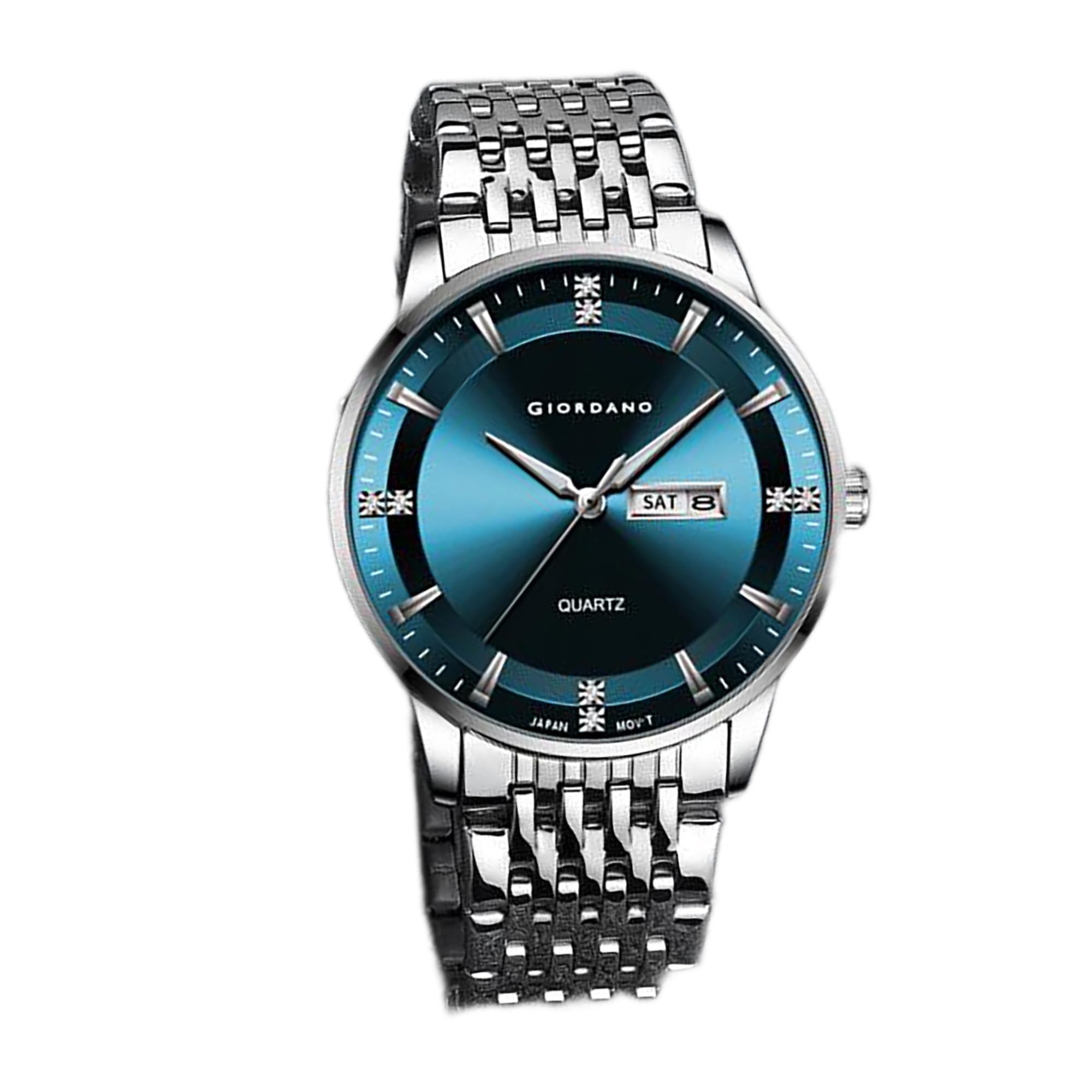 Giordano 3 Hand Mechanism Analog Wrist Watch for Men Water Resistant with Classy Dial and Strap|Compliment Your Look|Ideal Gift for|Mens|Boy - GZ-50086-44 (B0CT88MS1V) Amazon Price History, Amazon Price Tracker