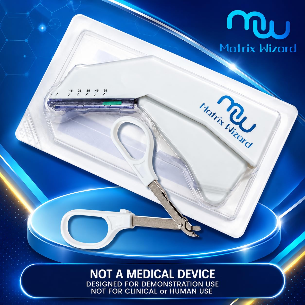 Disposable Skin Stapler with 55 Preloaded Sterile Wires Plus Remover Tool — Amazon image 8