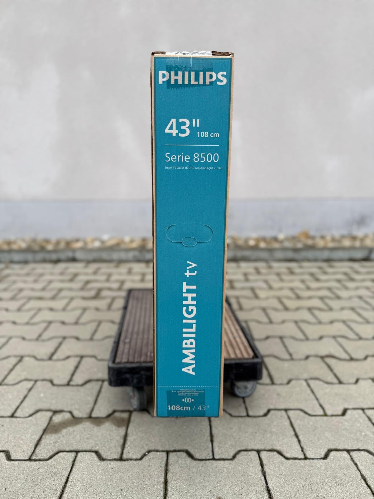 Philips 43PUS8500/12, 109,2 cm (43"), 3840 x 2160 Pixel, Smart-TV, WLAN, Schwarz (43PUS8500/12)