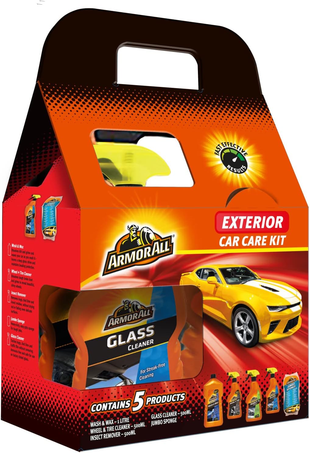 Power Maxed Car Valeting Pack Car Care Gift Set Ideal for Christmas