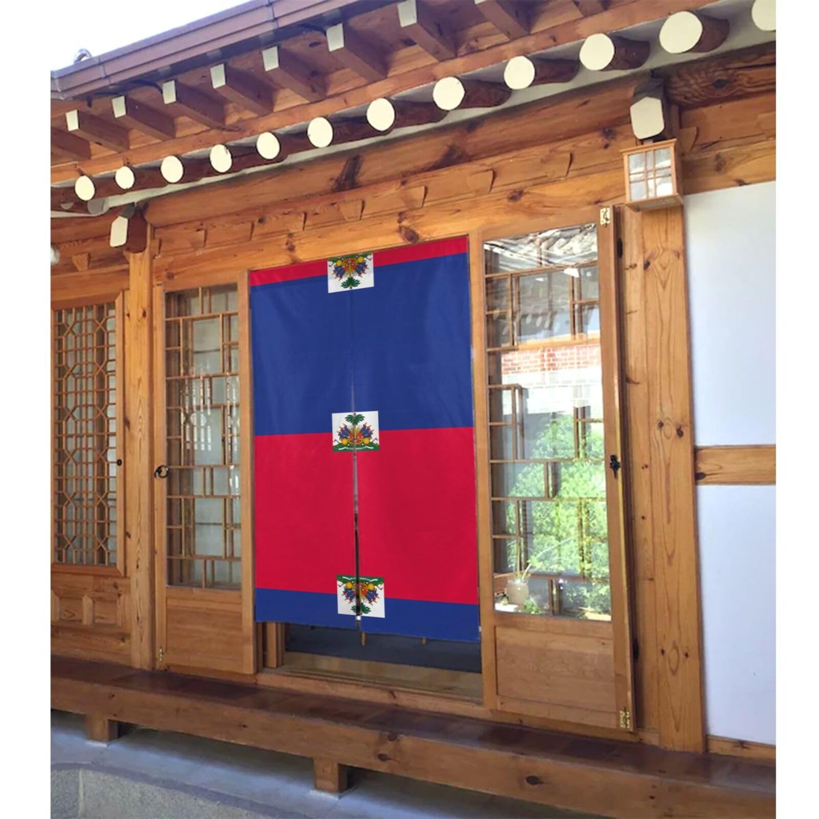 Lot De 2 Rideaux épissés 86,4 X 142,2 Cm Drapeau YYHHAOFA De