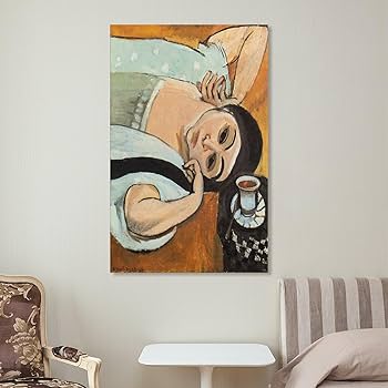 Amazon.com: Henri Matisse Lorette with Cup of Coffee Print