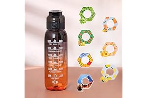 Circle Water Bottle - Your Hydration Companion with a Twist of Flavor!