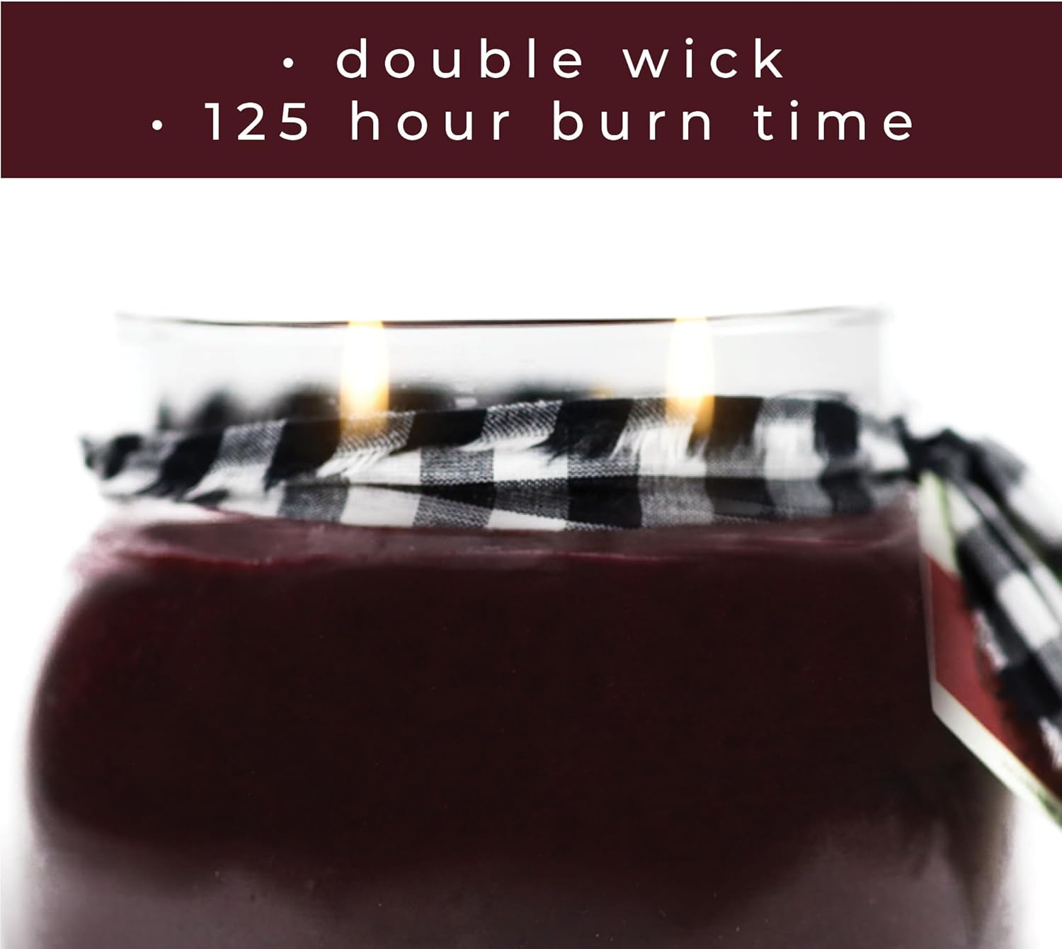A Cheerful Giver - Holiday Homecoming Mama Scented Glass Jar Candle (22oz) with Lid & True to Life Fragrance Made in USA