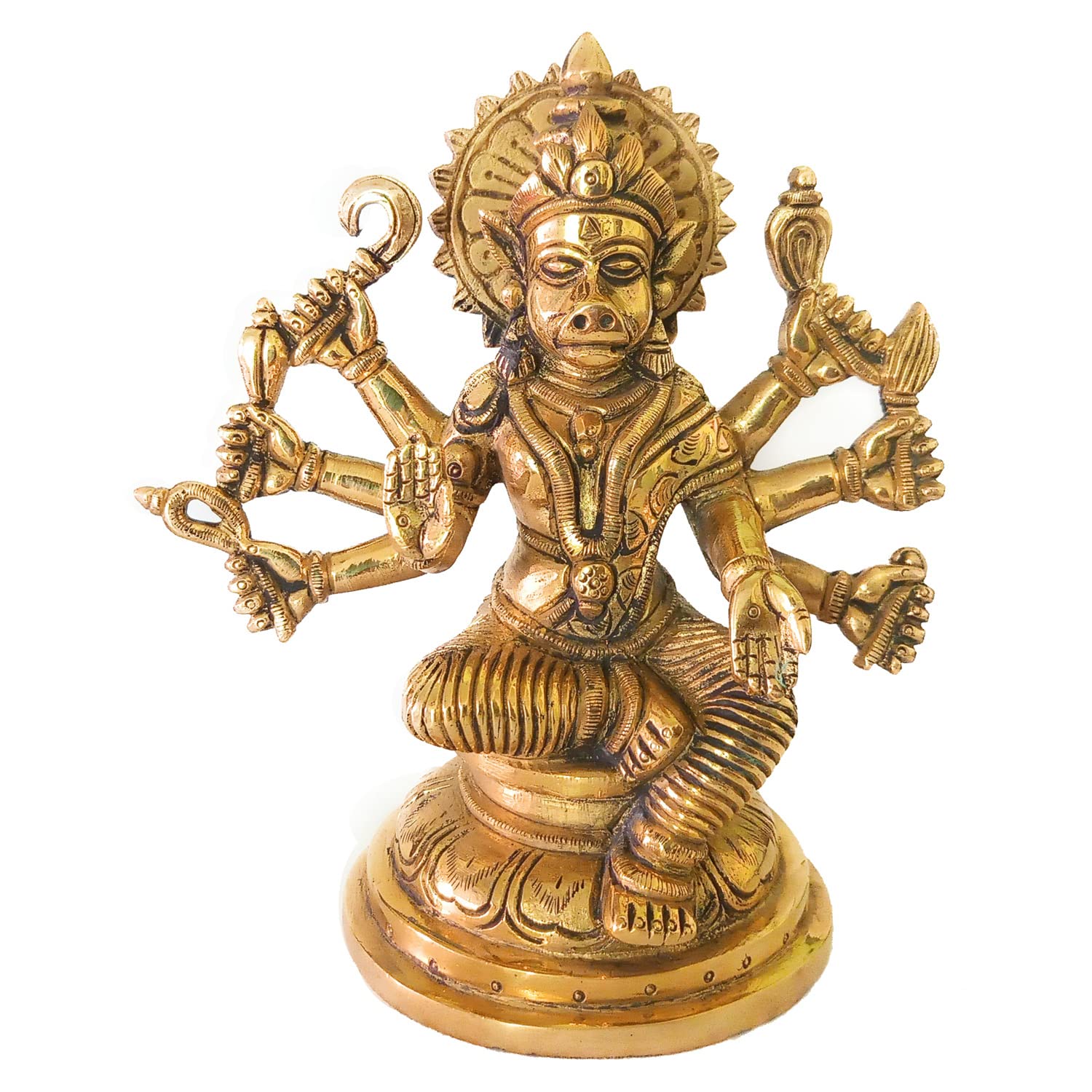 Buy Ayyappan Traders Varaha Avatar Brass Statue Lord Vishnu's Varaha