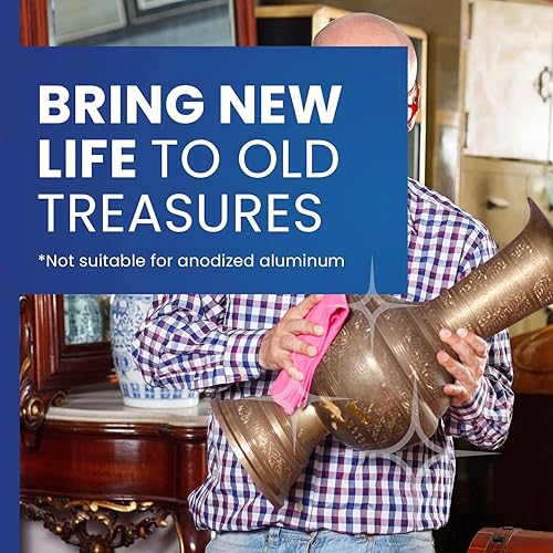 Miniatura 8 de Tri-Peek Peek - Limpiador multiusos de metales, pule y protege todos los metales y fibra de vidrio, aluminio y cromado, limpiador de cubiertos,