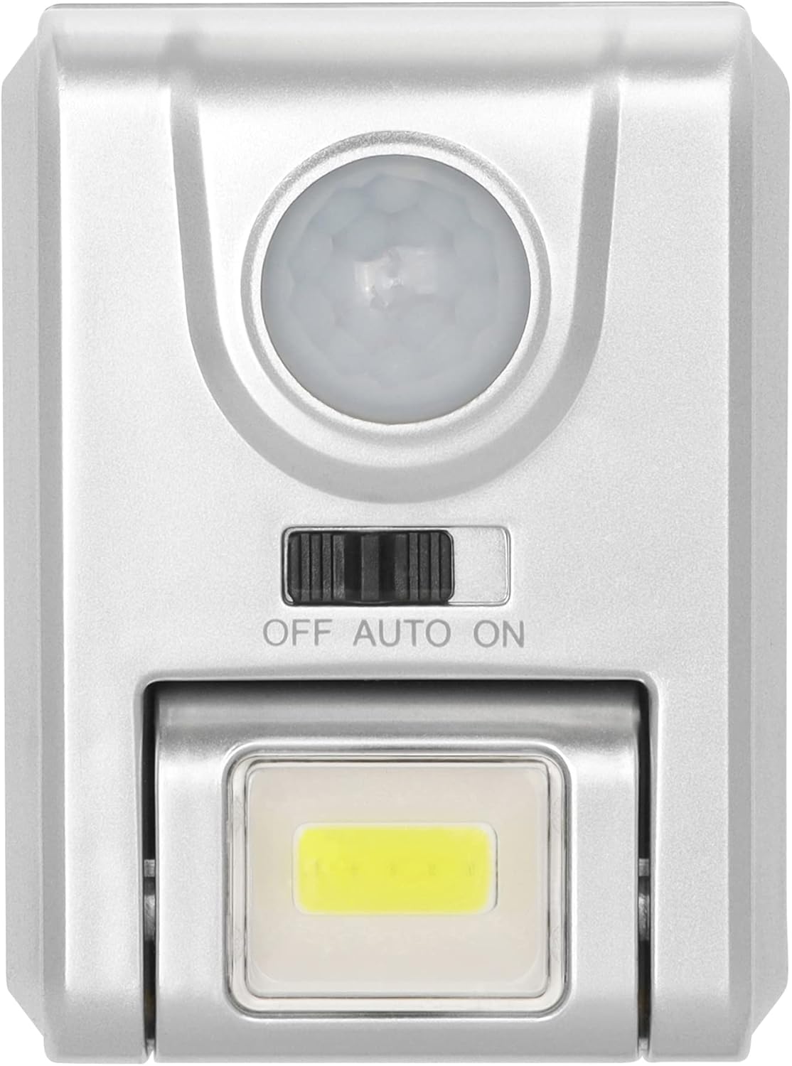 Light IT! by Fulcrum, 20043-301 COB Sensor Light, Silver, Single Pack