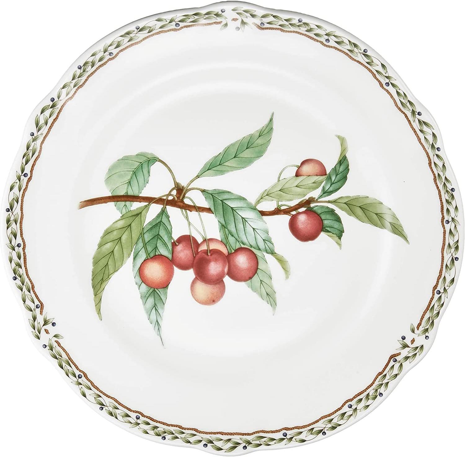 Noritake 97806/4911 Bowl Diameter 5.7 inches (14.5 cm), Height 1.8 inches (4.5 cm), Capacity 11.8 fl oz (350 cc) (Full), Orchard Garden, Microwave Safe, 1 Piece, Bone China